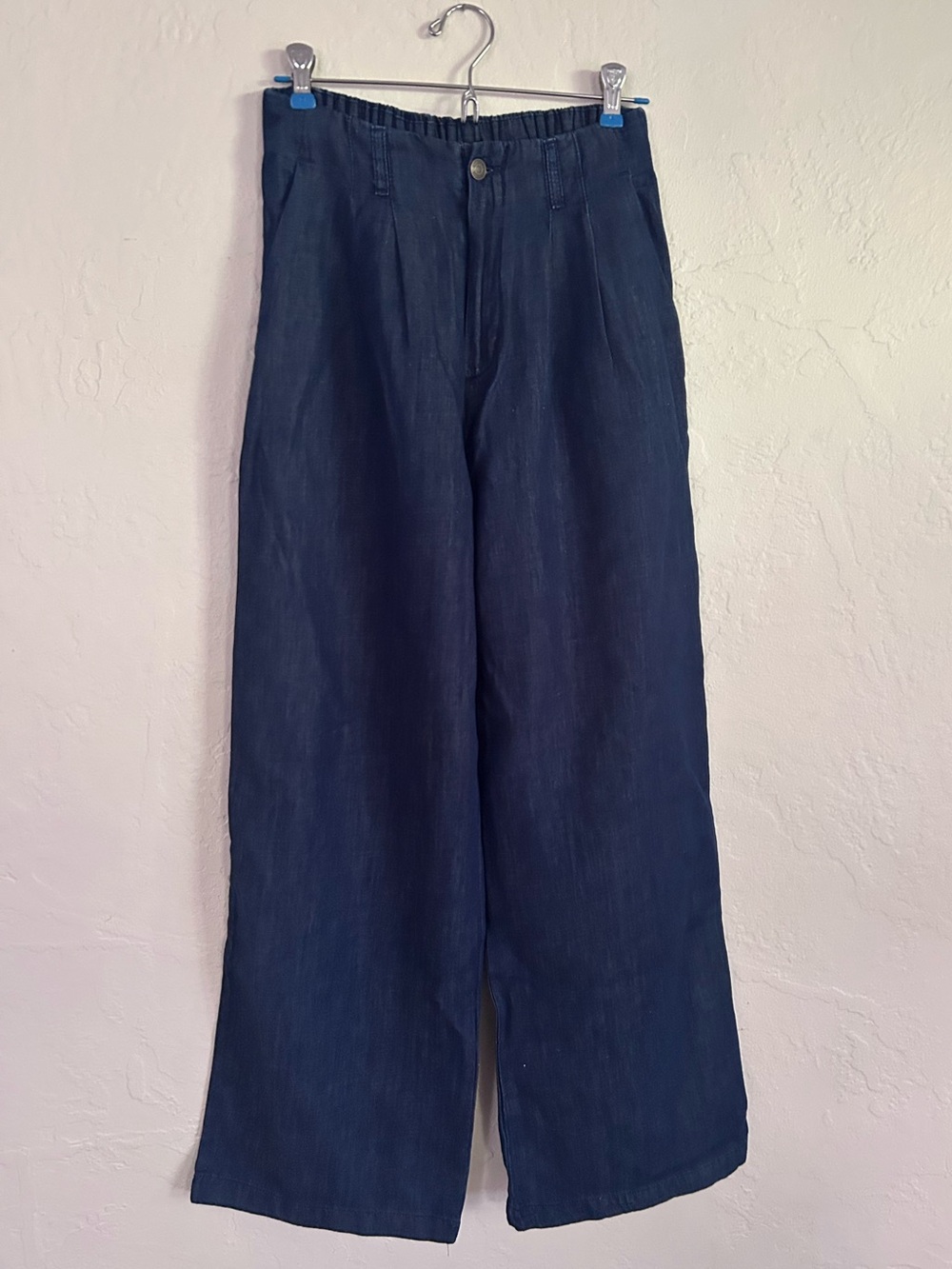 Ruti Ebb and Flow Wide Leg Denim Pants Dark Wash Size 0 NWT